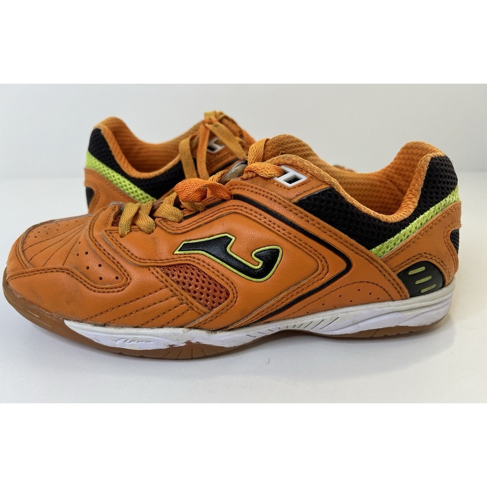Joma Flex Indoor  Soccer Futbol Shoes Size 5 Orange Black Lozano Shoe